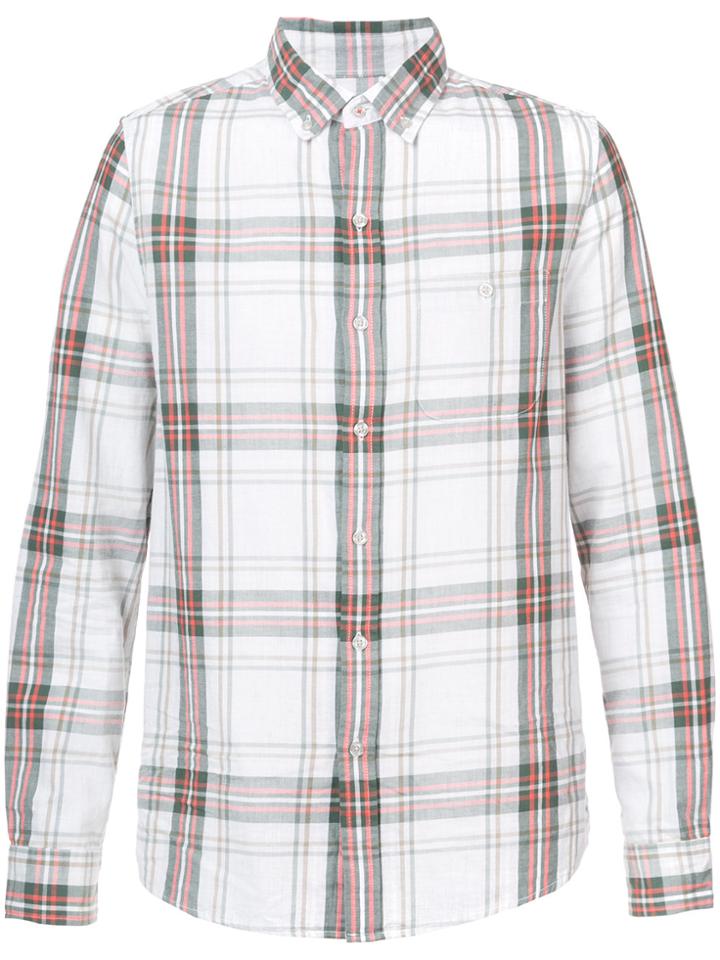 Michael Bastian Checked Shirt - White