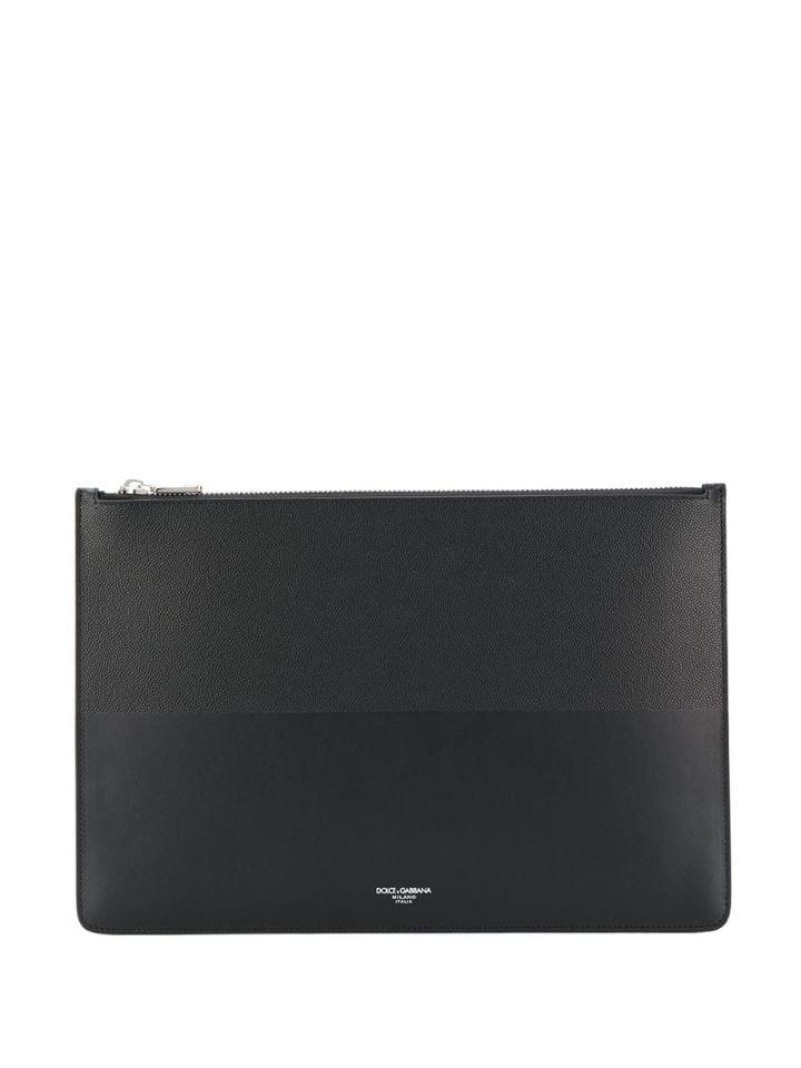 Dolce & Gabbana Minimal Clutch Bag - Black
