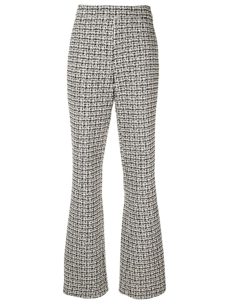 Camilla And Marc Amara Tweed Trousers - Black