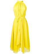Saloni Asymmetric Dress - Yellow