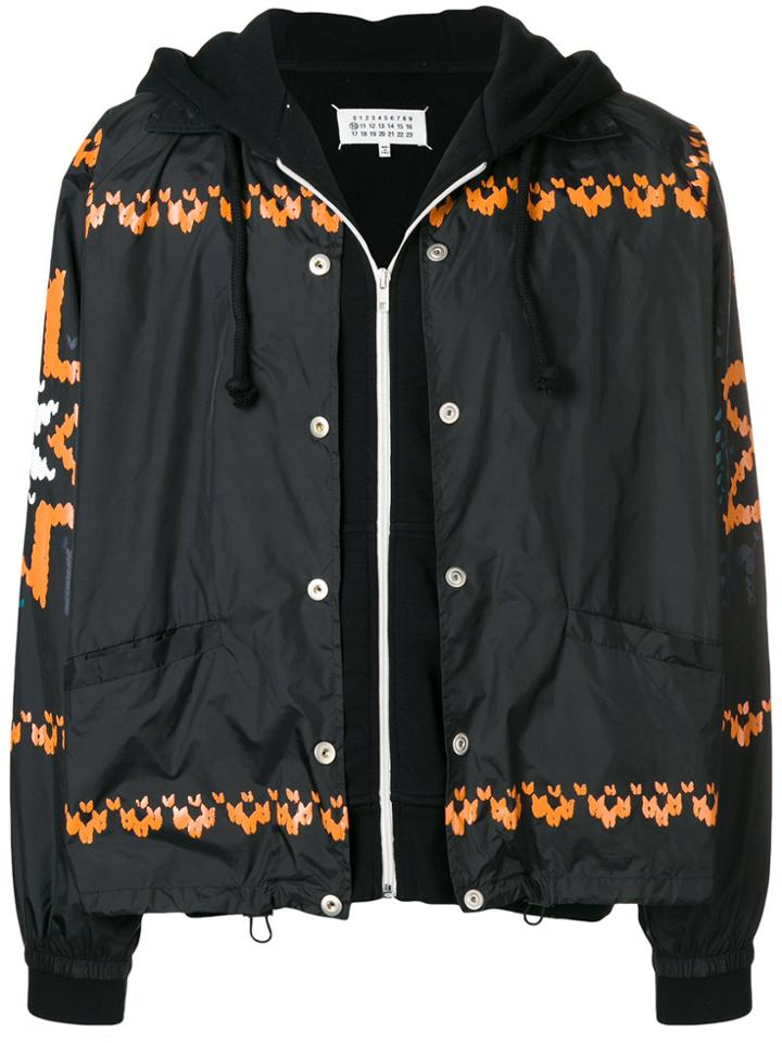 Maison Margiela Layered Zip Jacket - Black
