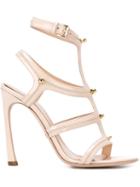 Giambattista Valli Buckle Ankle Strap Sandals
