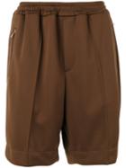 Très Bien - Athlete Shorts - Men - Polyester - 48, Brown, Polyester