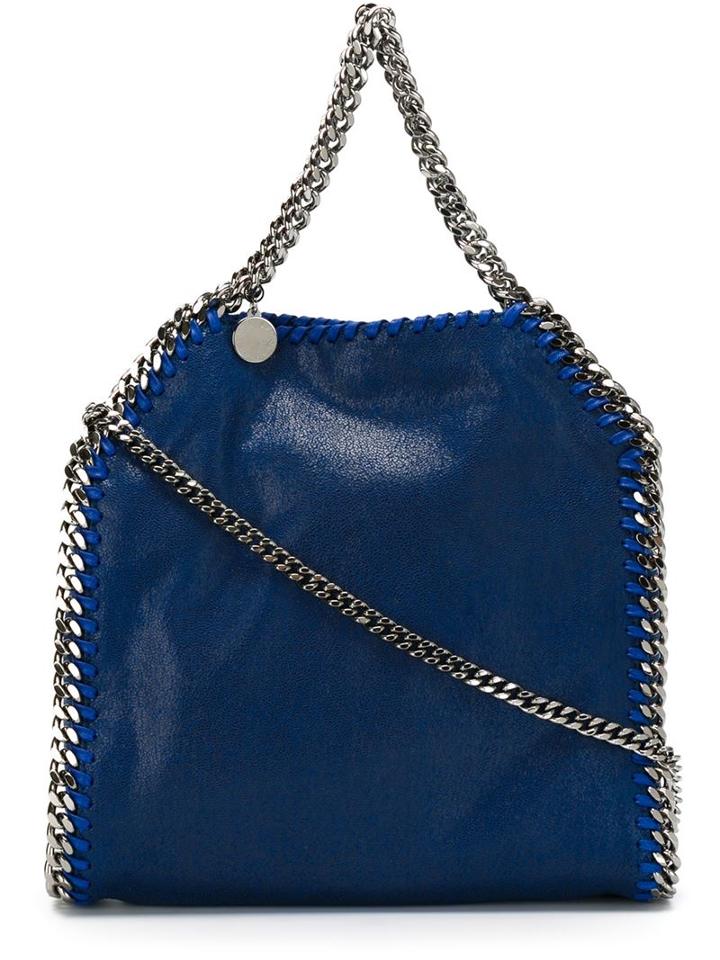 Mini 'falabella' Tote, Women's, Blue, Polyester, Stella Mccartney