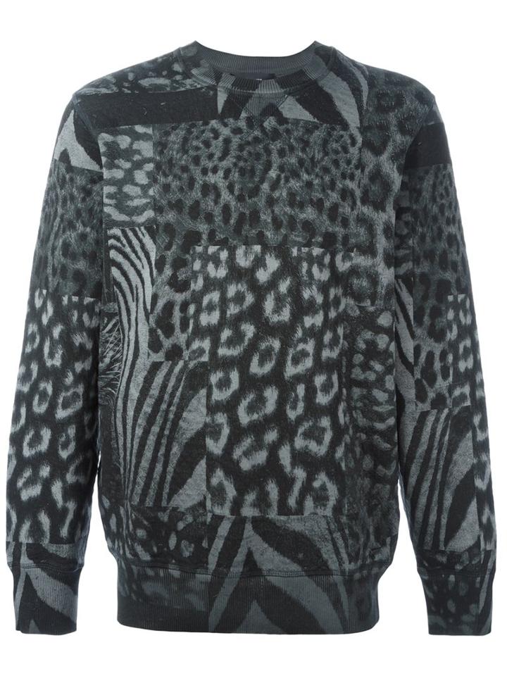 Diesel 's-joe-ar' Sweatshirt, Men's, Size: Small, Grey, Cotton/polyester