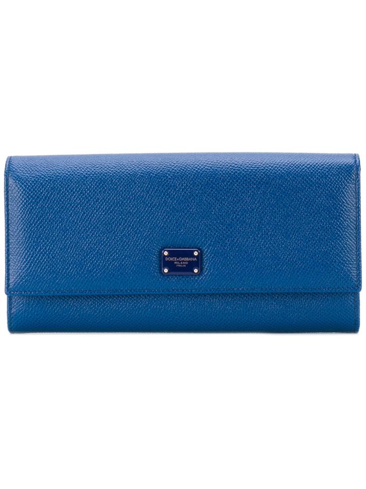 Dolce & Gabbana Dauphine Wallet - Blue