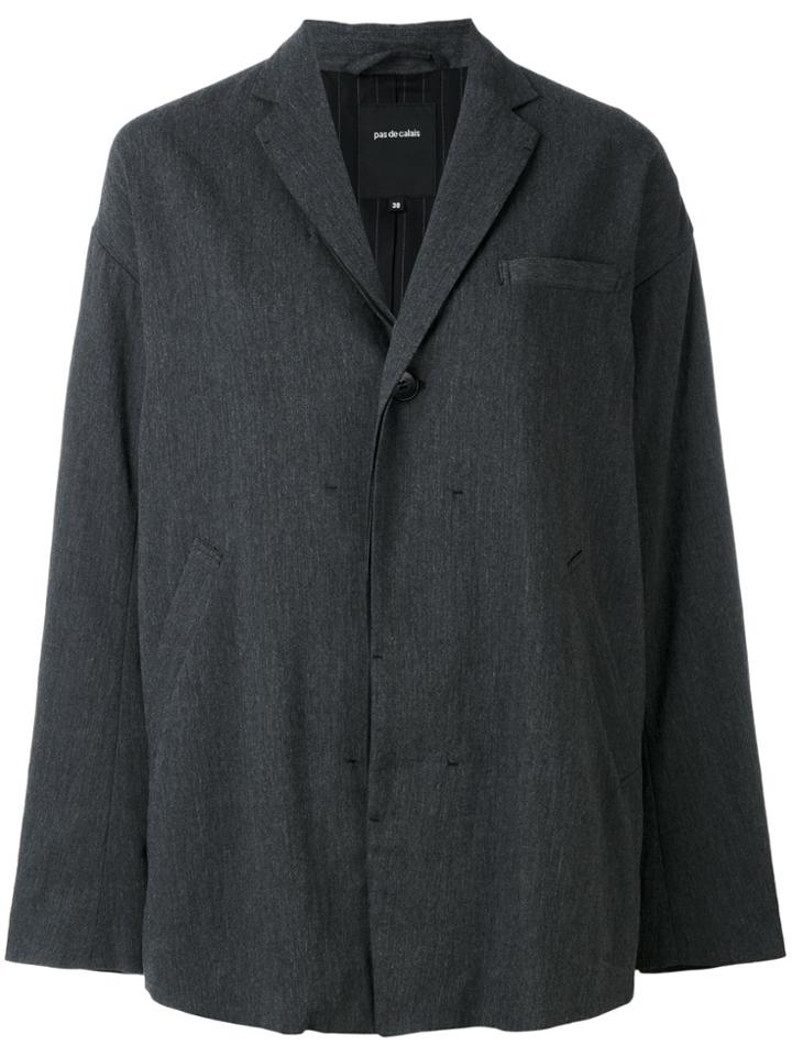 Pas De Calais Oversized Blazer - Grey