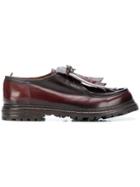 Officine Creative Fringed Lace-up Shoes - Brown