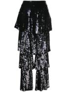 Osman Felix Sequin Trousers - Black