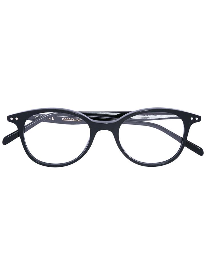 Céline Eyewear Round Frame Glasses - Black
