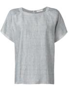 6397 Back Zip T-shirt - Grey