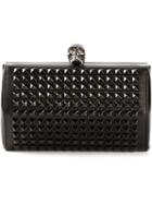 Alexander Mcqueen 'hexagon' Studded Clutch