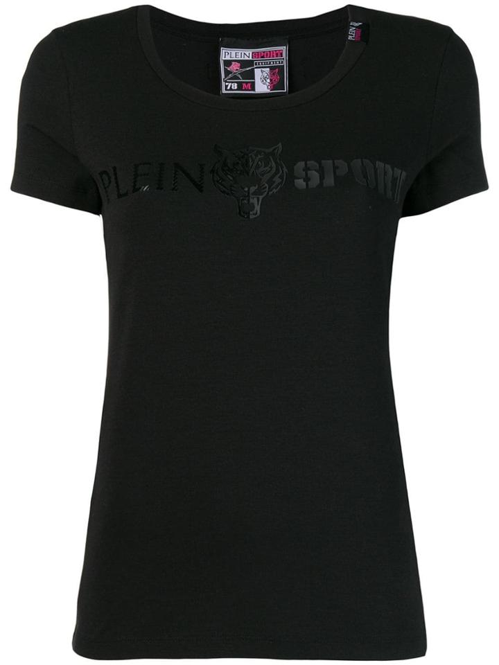 Plein Sport Equipment Logo Print T-shirt - Black