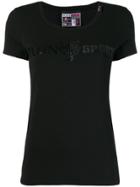 Plein Sport Equipment Logo Print T-shirt - Black