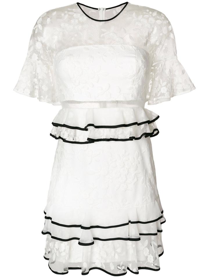 Three Floor Florentine Dress - White