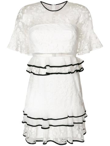 Three Floor Florentine Dress - White