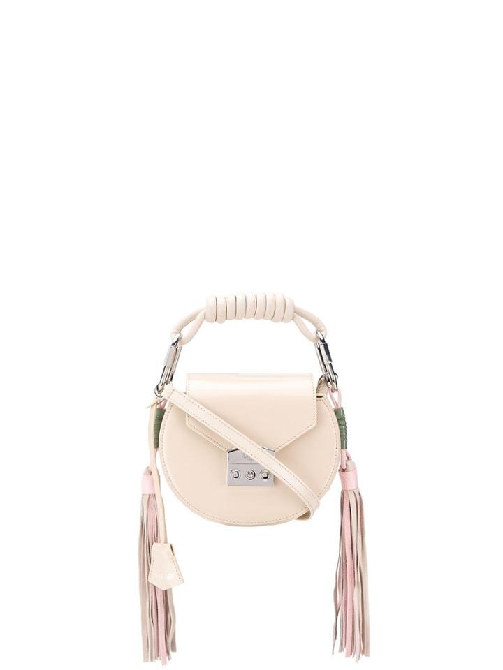 Salar Claire Fringe Bag - Neutrals