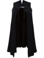 Aganovich Wrap Skirt, Women's, Size: 40, Black, Polyamide/cashmere/wool