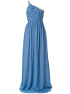 Lanvin Embroidered Long Dress - Blue
