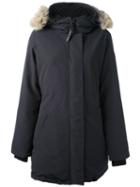 Canada Goose 'victoria' Parka, Women's, Size: Large, Blue, Cotton/polyester/coyote Fur