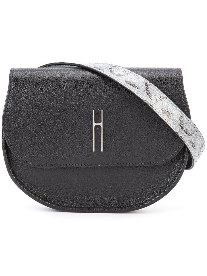 Hayward Benny Belt Bag, Women's, Black, Calf Leather/calf Suede