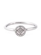 Astley Clarke Mini 'icon Aura' Diamond Ring, Women's, Size: N, Metallic