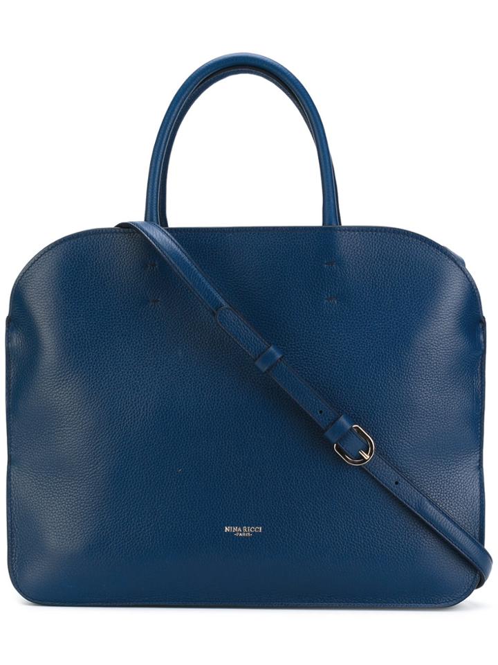 Nina Ricci Elide Medium Tote - Blue