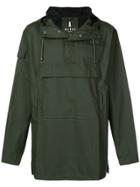 Rains Hooded Windbreaker Jacket - Green