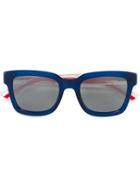 Gucci Eyewear Square Shaped Sunglasses - Blue