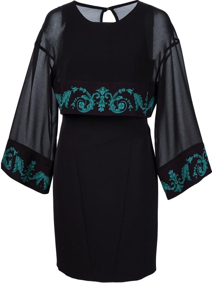 Versace Baroque Print Dress