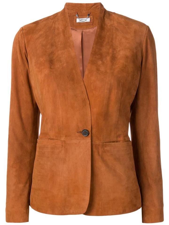 Desa 1972 Front Button Jacket - Brown