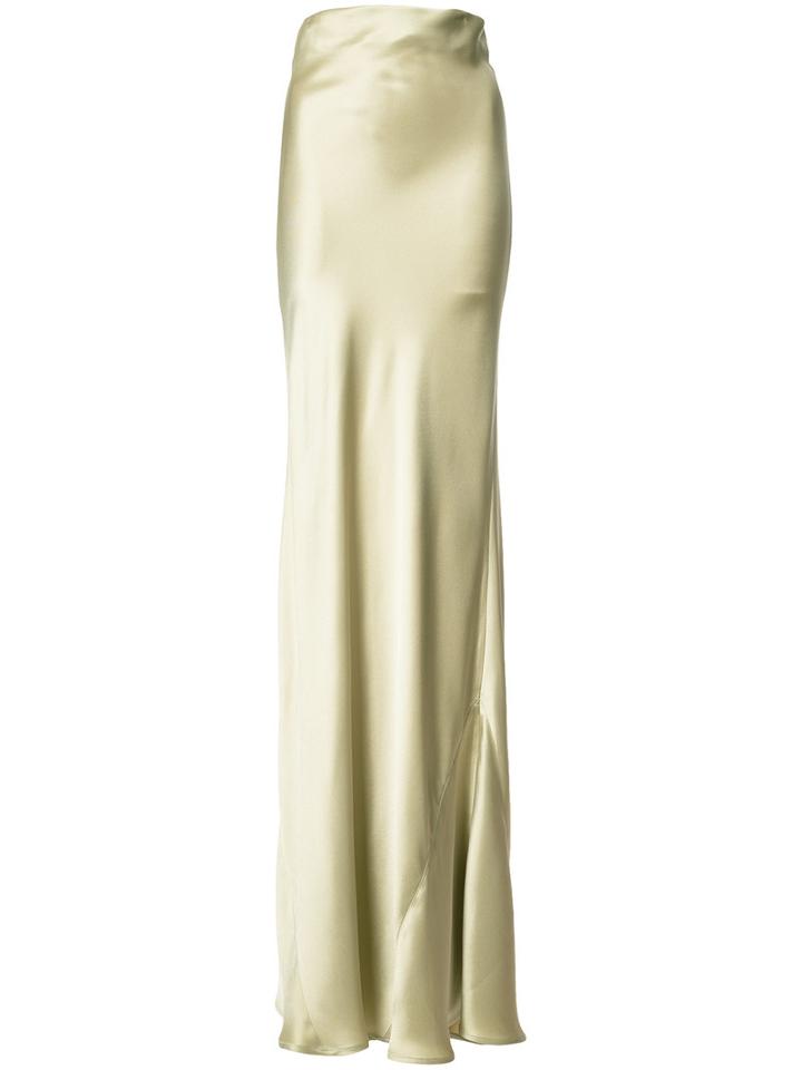 Galvan Maxi Skirt, Women's, Size: 38, Nude/neutrals, Acetate/viscose