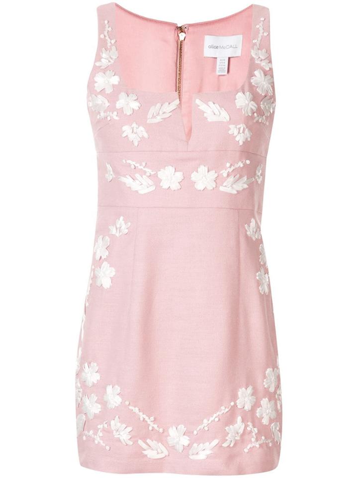 Alice Mccall Pastime Paradise Floral Mini Dress - Pink