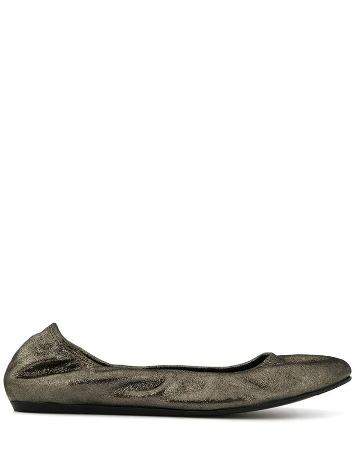 Lanvin Soft Ballerina Shoes - Green