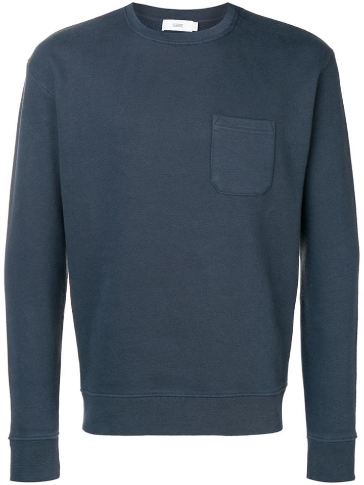 Closed Long Sleeve Sweatshirt - Blue