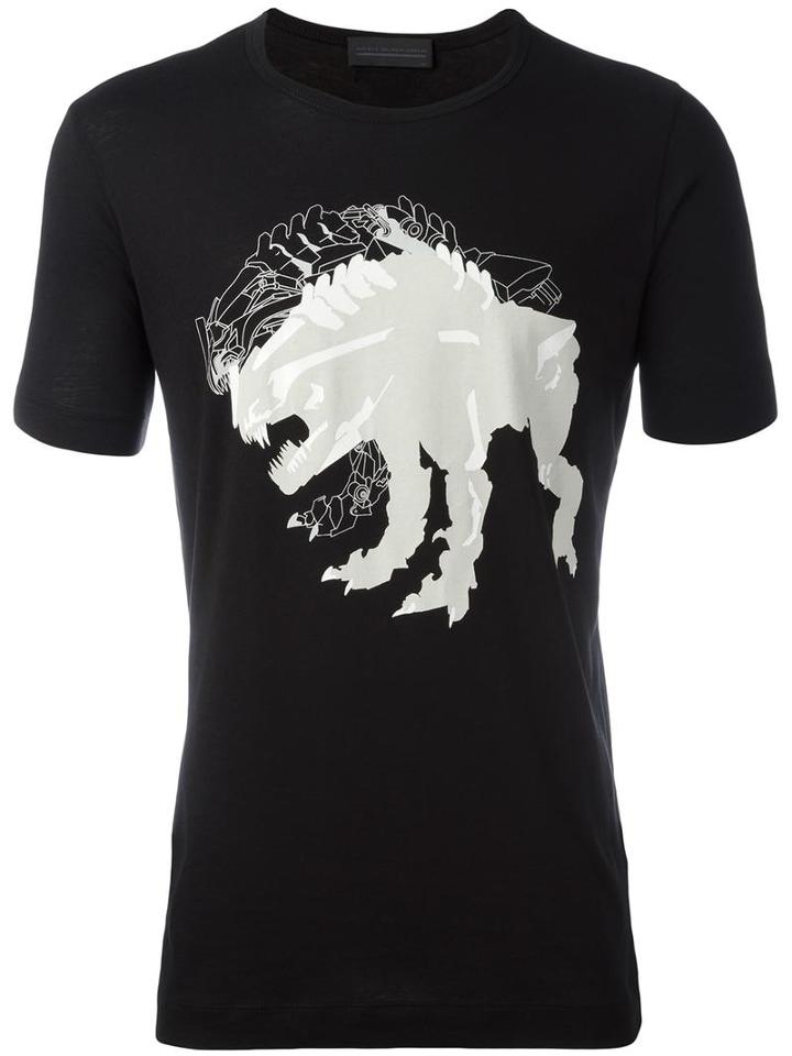 Diesel Black Gold Monster Print T-shirt, Men's, Size: Medium, Cotton