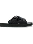 Prada Buckle Open-toe Sandals - Black