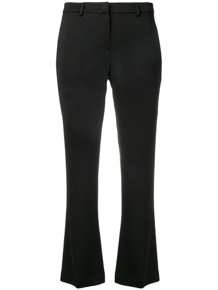 Federica Tosi Kick Flare Trousers - Black