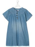 Chloé Teen Denim Dress - Blue