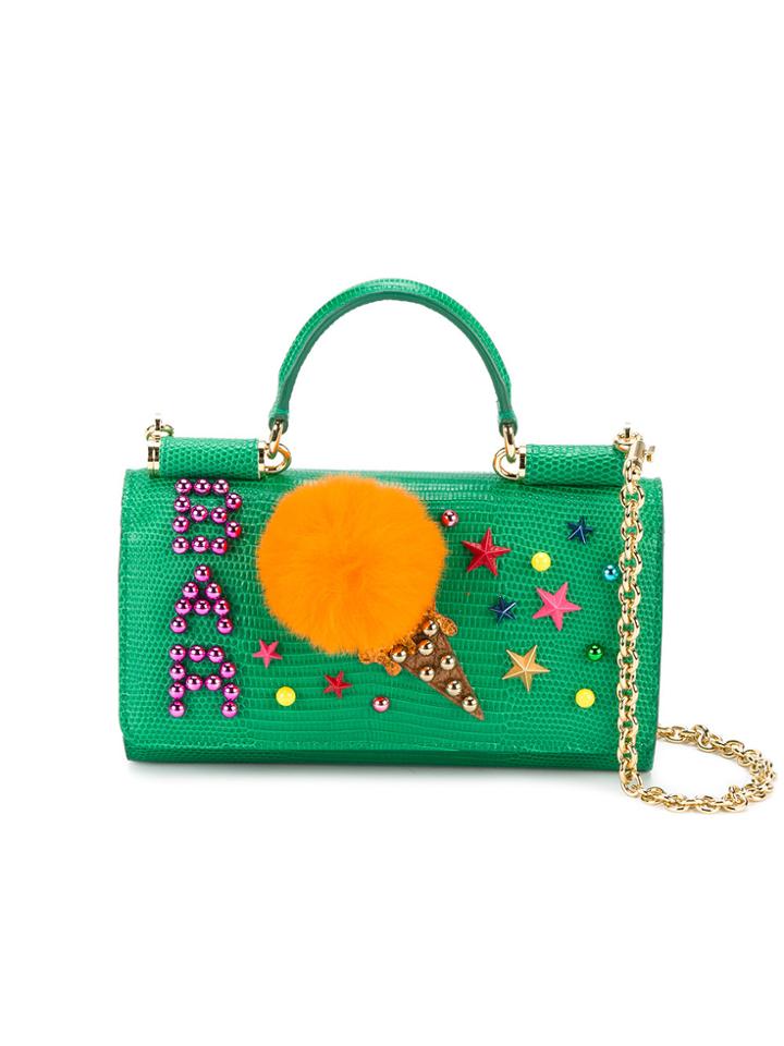 Dolce & Gabbana Ice Cream Bar Bag - Green