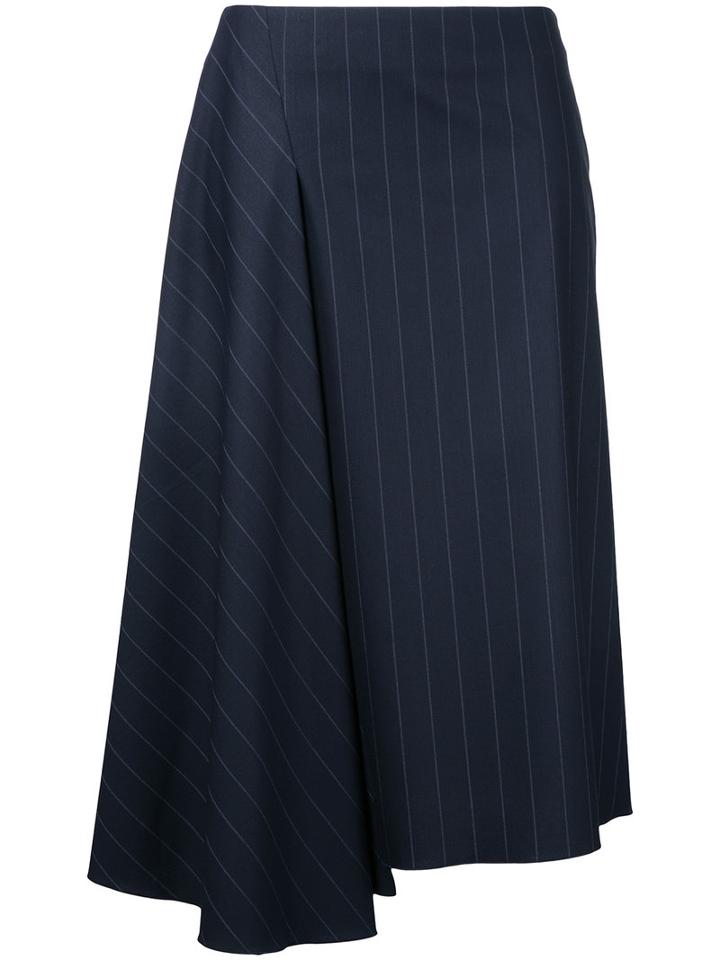 Astraet Pleated Skirt, Women's, Size: 0, Blue, Polyester