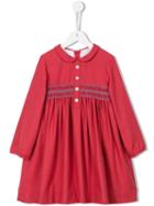 Amaia Ruched Shirt Dress, Girl's, Size: 8 Yrs, Red