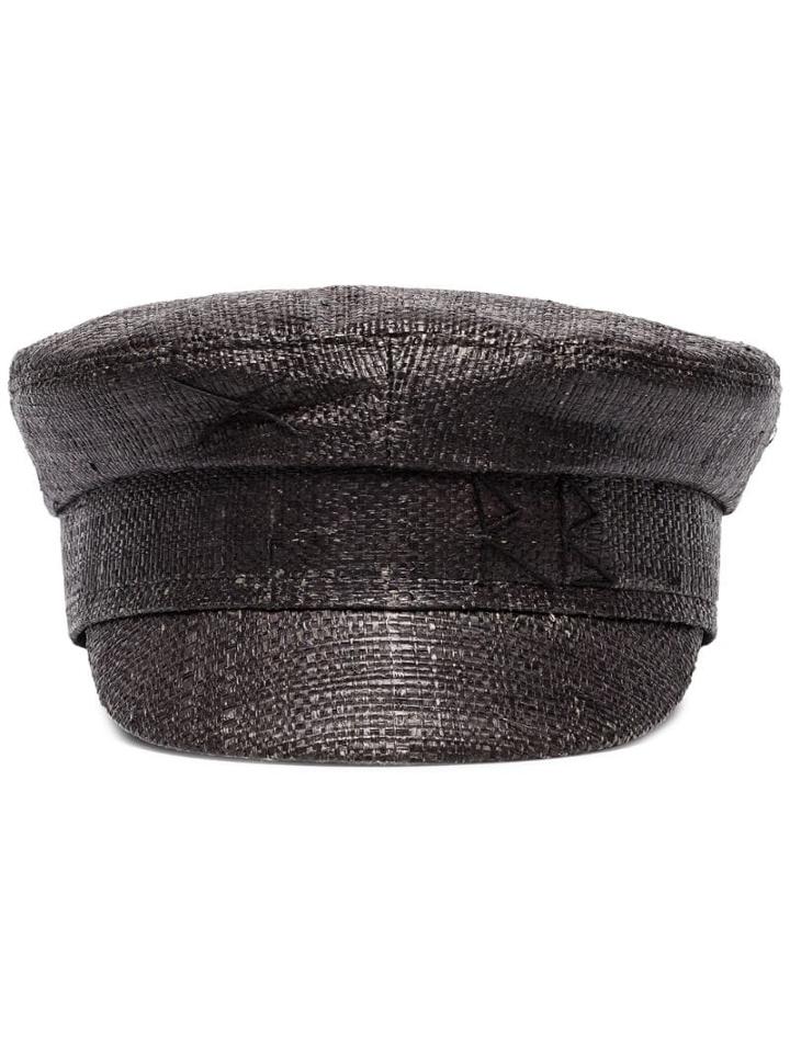 Ruslan Baginskiy Baker Boy Woven Hat - Grey