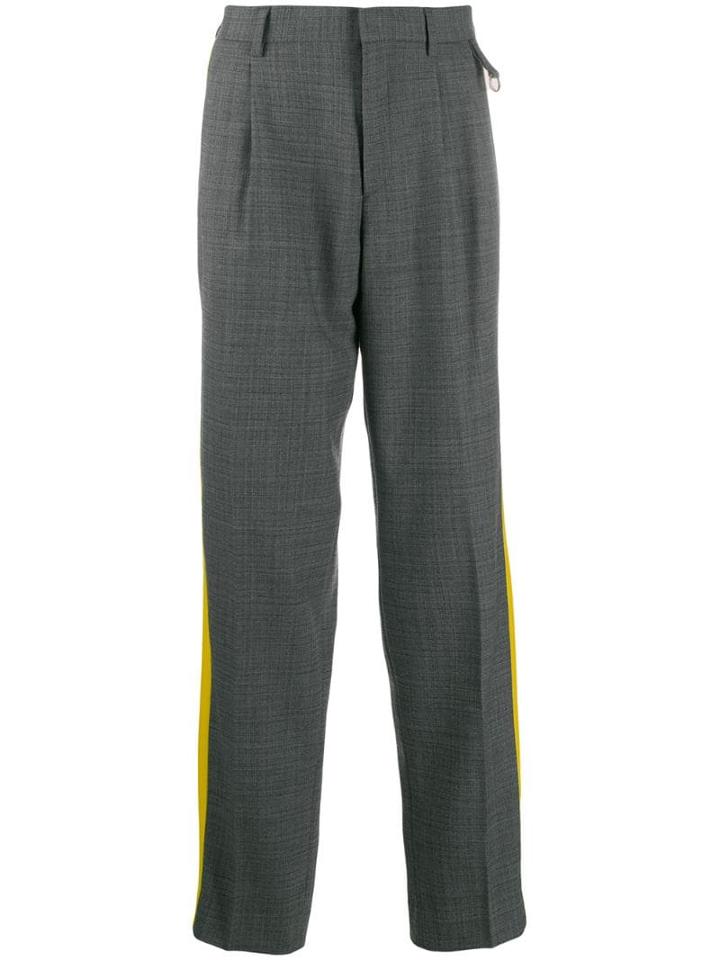 Stella Mccartney Julian Mélange Tailored Trousers - Grey