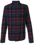Alex Mill 'cabin' Plaid Flannel Shirt, Men's, Size: Large, Red, Cotton