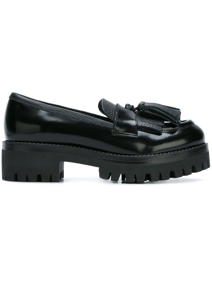 Pollini Fringed Loafers