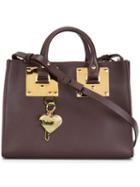 Sophie Hulme Gold-tone Hardware Small Tote, Women's, Pink/purple