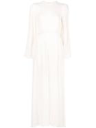 Zimmermann Long Sleeve Dress - White