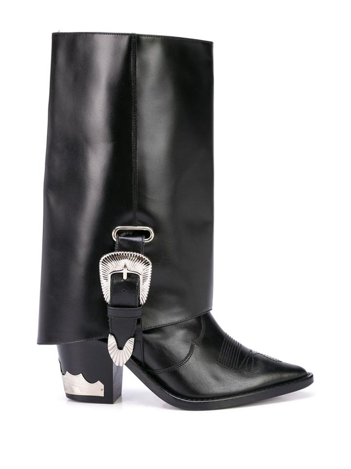 Toga Knee-high Boot Extenders - Black
