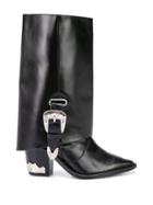 Toga Knee-high Boot Extenders - Black